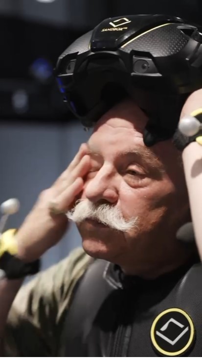 Arnd Geerts bei Sandbox VR